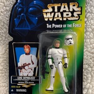 Star Wars The Power of the Force Luke Skywalker in Stormtrooper Disguise